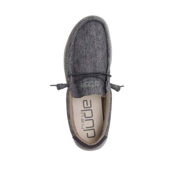 Hey Dude Wally Woven Carbon Grey Mens Casual Loafers NWOT Size 10 main image 7